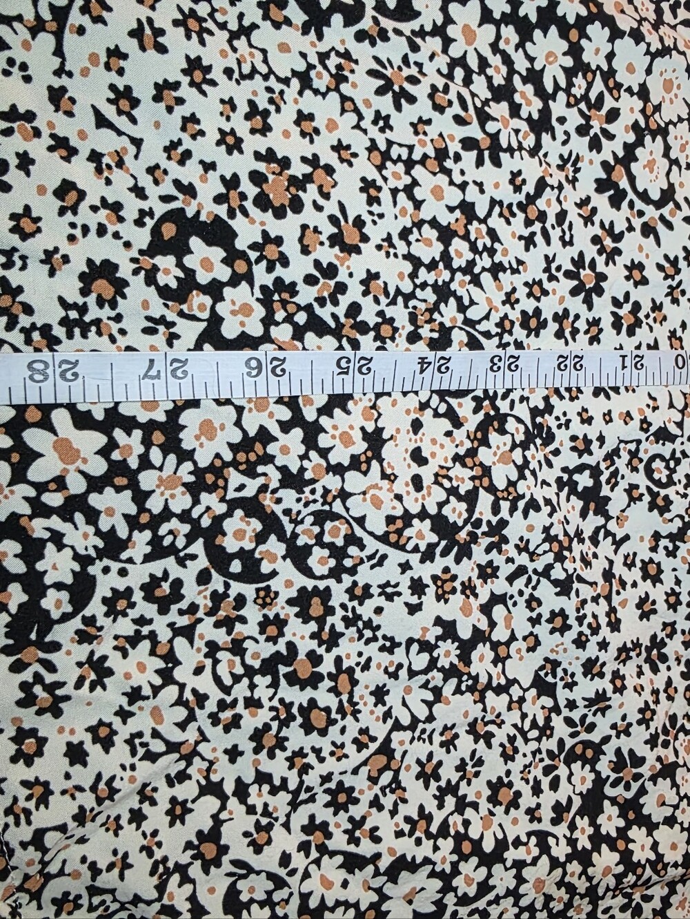 MADEWELL SIDE BUTTON  STRAIGHT MIDI SKIRT IN DAISY GROOVE  SZ 12 - Picture 11 of 12